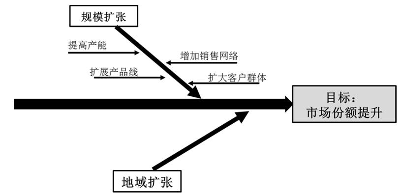 戰略路徑魚骨圖