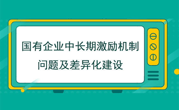 國有企業(yè)中長期激勵(lì)機(jī)制問題及差異化建設(shè)